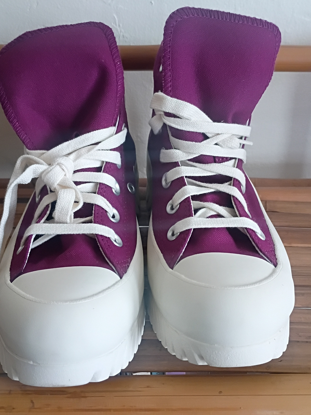 Converse Chuck Taylor All Star Platform Sneakers - Purple (2022) Discontinued - Picture 5 of 10
